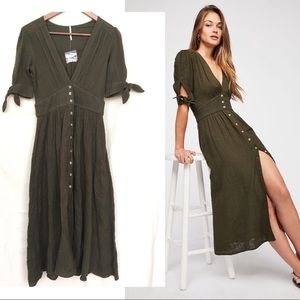 Free People Love of My Life Midi dress